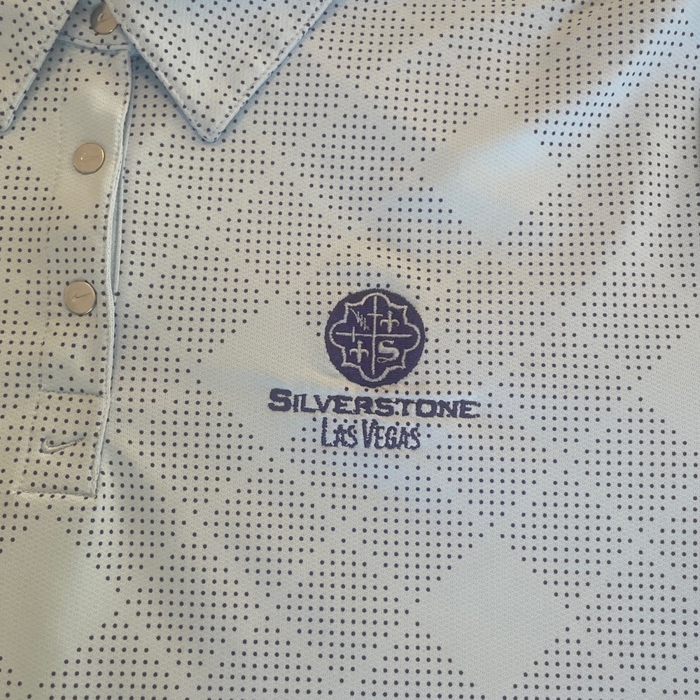 Nike Dri Fit Silverstone Las Vegas Logo Size xl women’s golf shirt - Picture 2 of 9